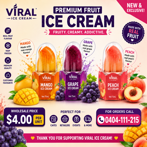 Grape Viral Ice cream